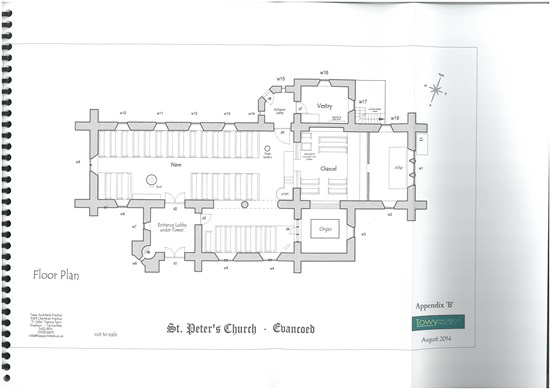 Evancoed Church Floor plan