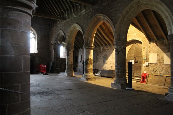 Interior image of nave