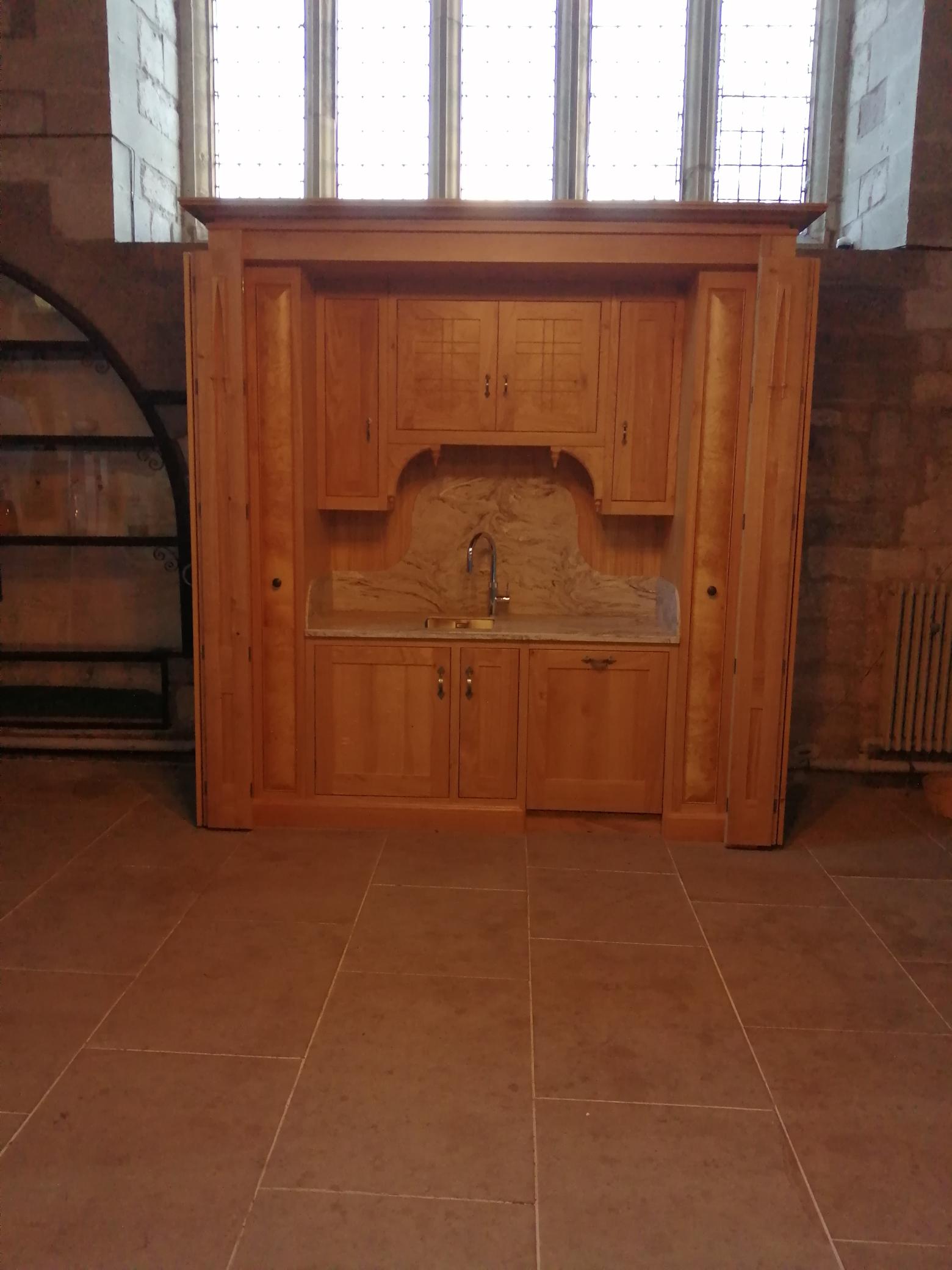 Photo of kitchen in situ