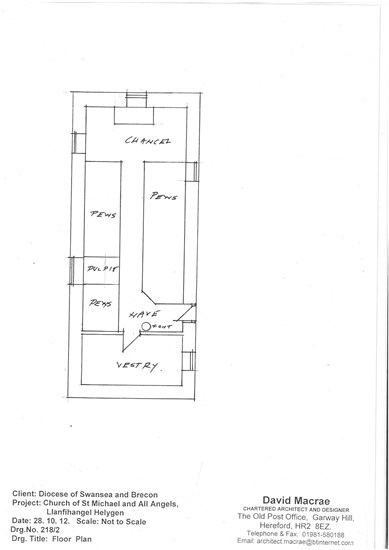 Llanfihangel Helygen Floor plan