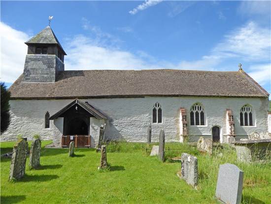 St David, Glascwm