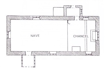 Plan of All Saints Church Buttington